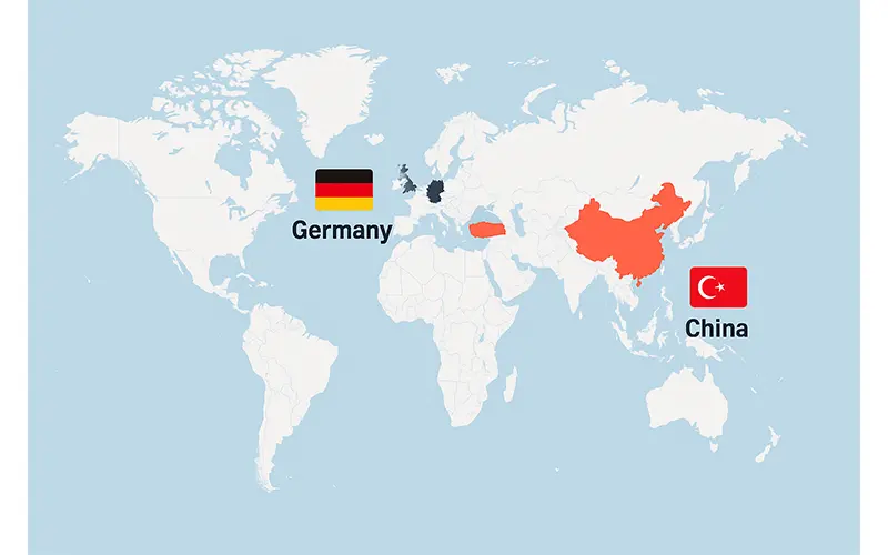 بازار قطعات یدکی کامیون در ایران