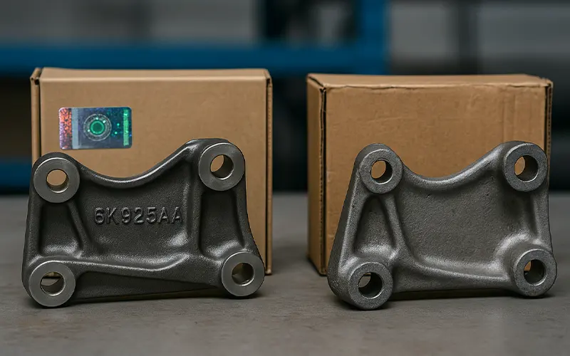 تشخیص قطعات یدکی تقلبی کامیون‌