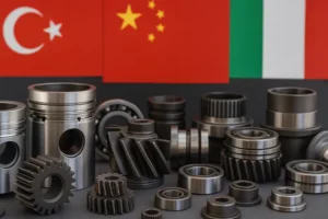 واردات قطعات یدکی از ترکیه